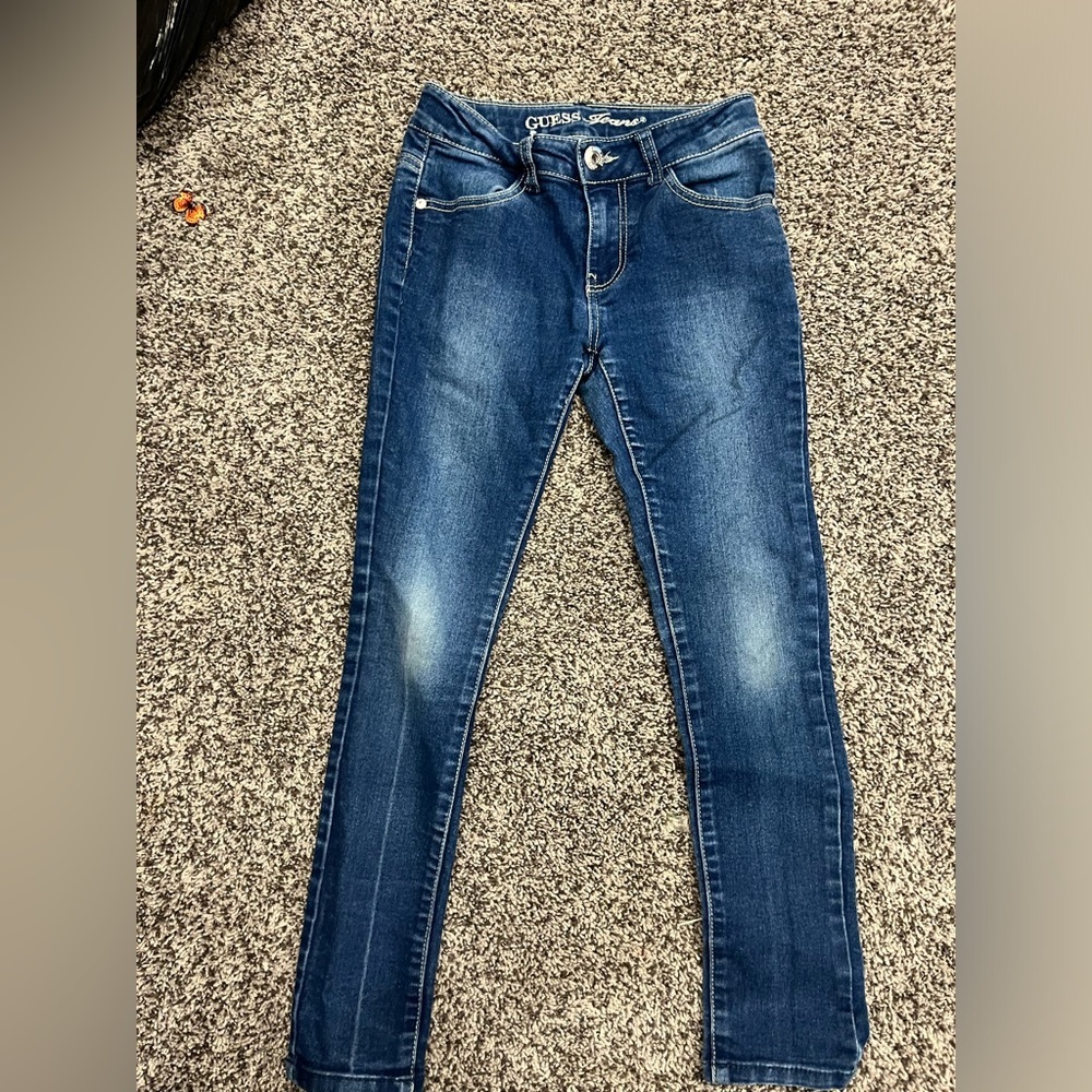 Size 12 girls Guess jeans AS IS